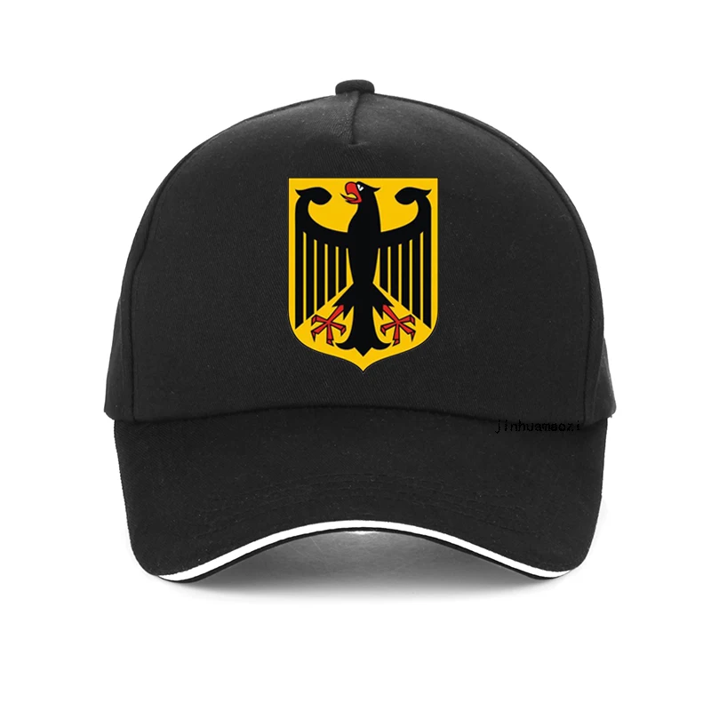 Coat Of Arms Of Germany Baseball Cap New Neutral Cotton Outdoor German Flag Patriot Hat Fashion Badge Men women hats bone