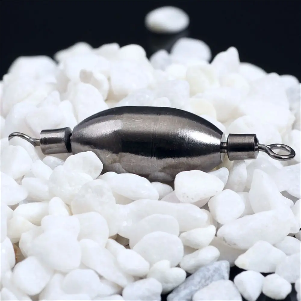 

Durable Metal Counterweight Swivels Rolling Sinkers Connector Fishing Tools Connecting Tackle Accessories