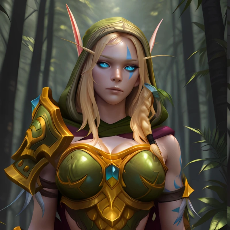 

Dakimakura Anime Pillow Case Alleria Windrunner Double-sided Print Of Life-size Body Pillowcase Gifts