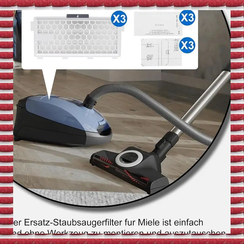 A97G HEPA Filters For  S8340 Filter, Compact C1 & C2, Complete C2 & C3 Filter For  Hepa Airclean 50 Accessories Kit