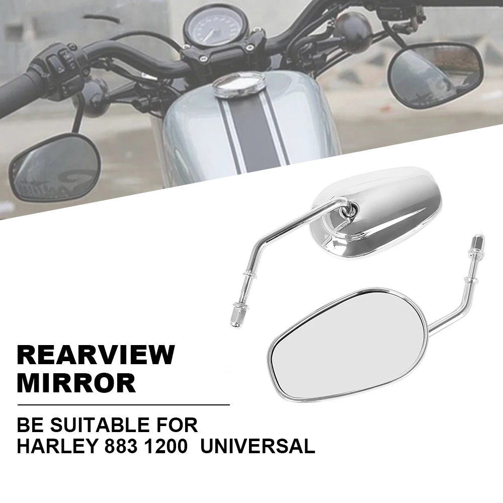 

Motorcycle Rearview,For Harley Dyna Touring Road King,Road Glide Sportster 883 1200,Heritage Softail FXDB,Side Rear View Mirrors
