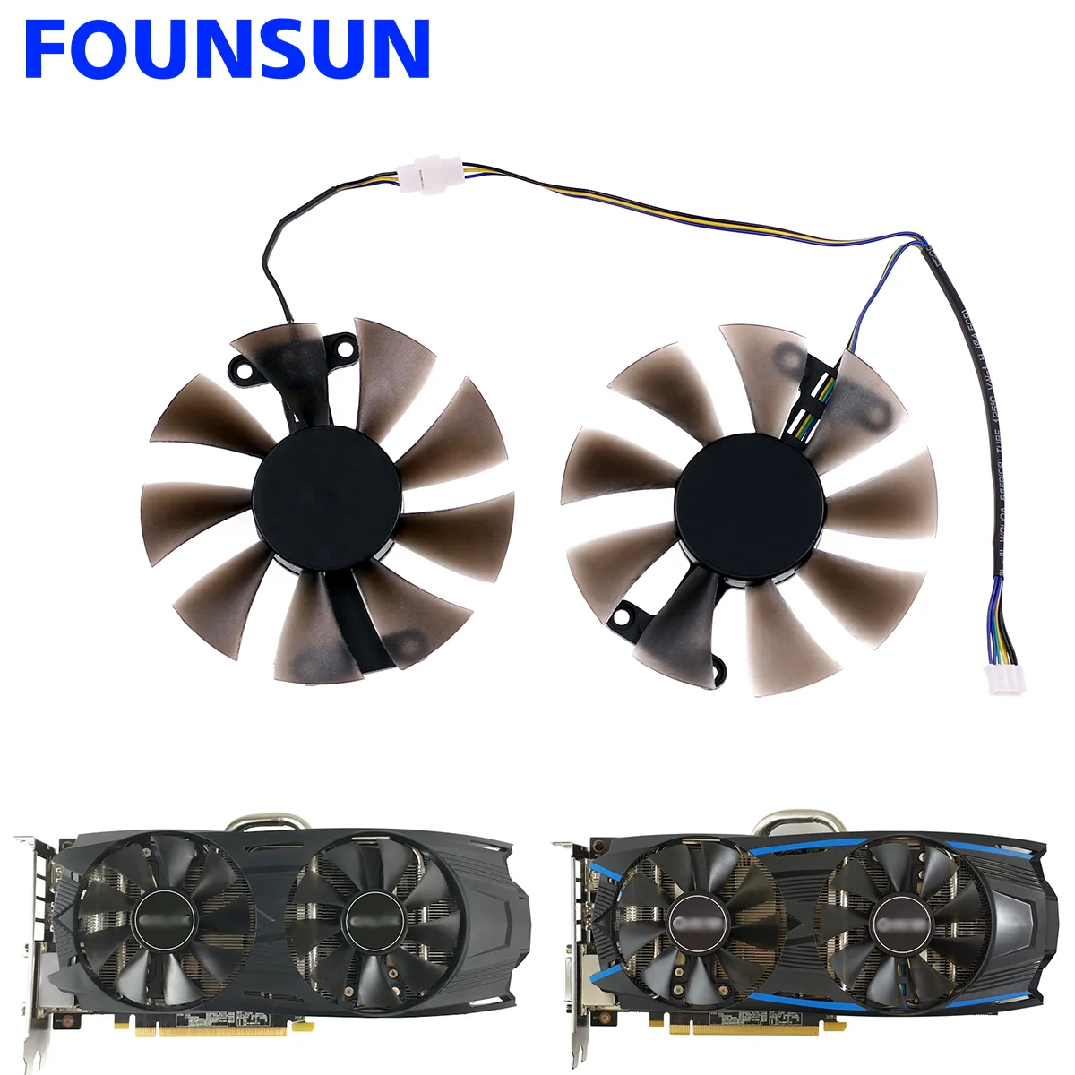 New 85MM GA91S2H GPU Cooling Fan For KFA2 GALAX GeForce GTX1060 EXOC 6GB 3GB VGA Cards Cooler Fan