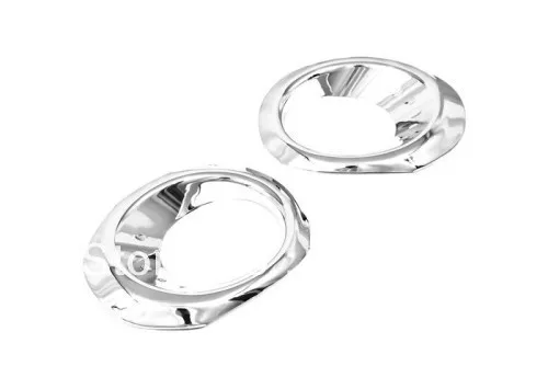 

Стайлинг автомобиля хромированный передний противотуманный фонарь для Hyundai Santa Fe 2010-2012