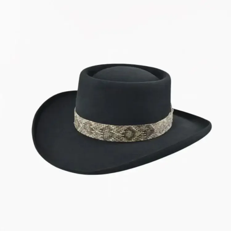 2025 Top Sheep Felt Hat Mens and Womens Solid Color Sheep Felt Hat Ribbon Decoration Pure Wool Felt Hat