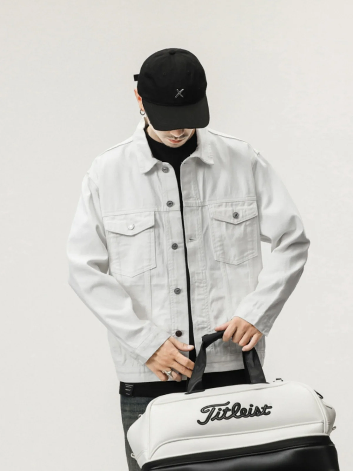 

Ретро-куртка из денима в уличном стиле, однотонная, модная, свободного кроя, молодежная, осенне-зимняя, для молодых мужчин