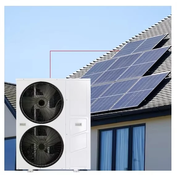 2024 Hot Selling New Energy-saving Technology Air Source Heat Pump With Solar Pv Photovoltaic Heating Cooling Hot Water System