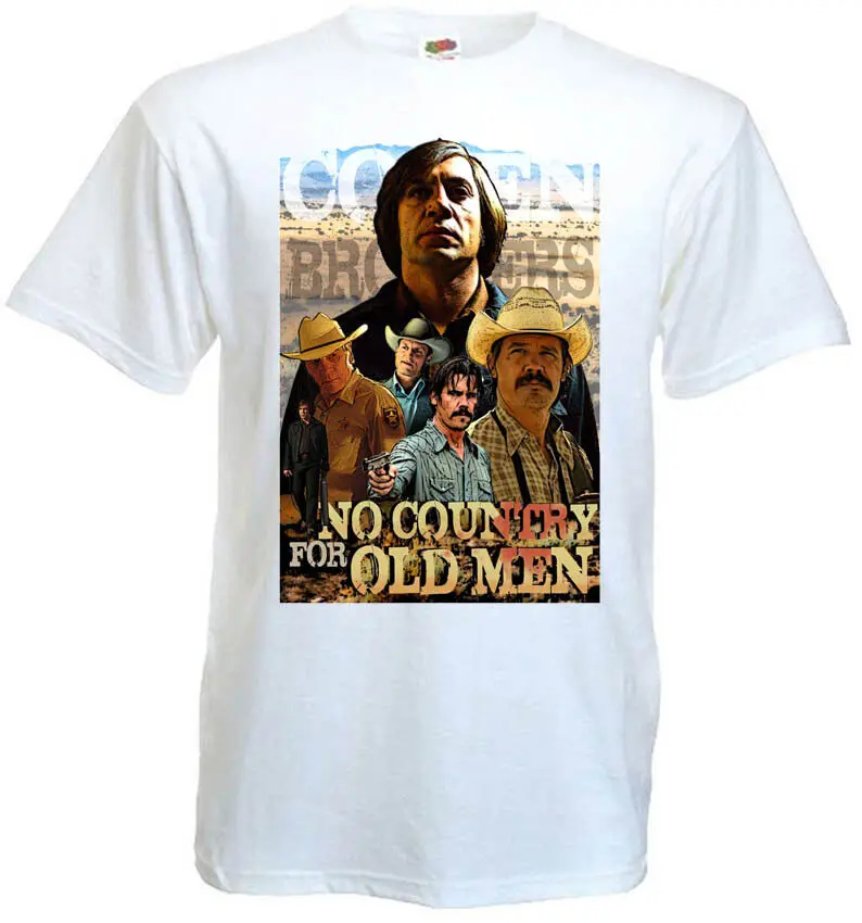 No Country For Old Men v5 T shirt movie poster Coen brothers all sizes S 5XL