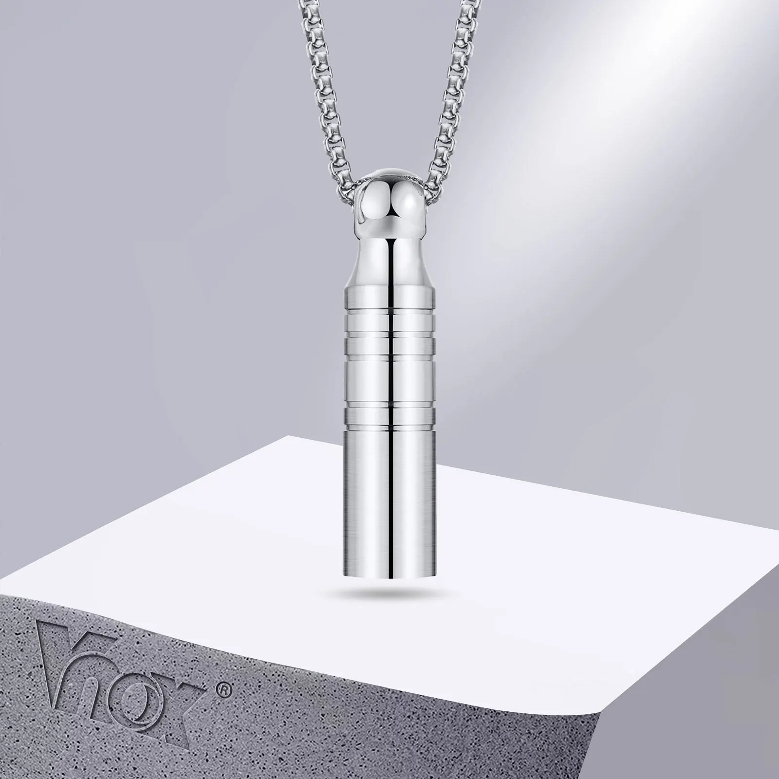 Vnox Urn Necklace F… - image