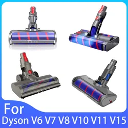 Roller Brush Head For Dyson V15 V8 V10 V11 V7 V6 Vacuum Cleaner Accessories Dyson V6 DC45 DC58 DC35 Attachment Carpet Brush Head