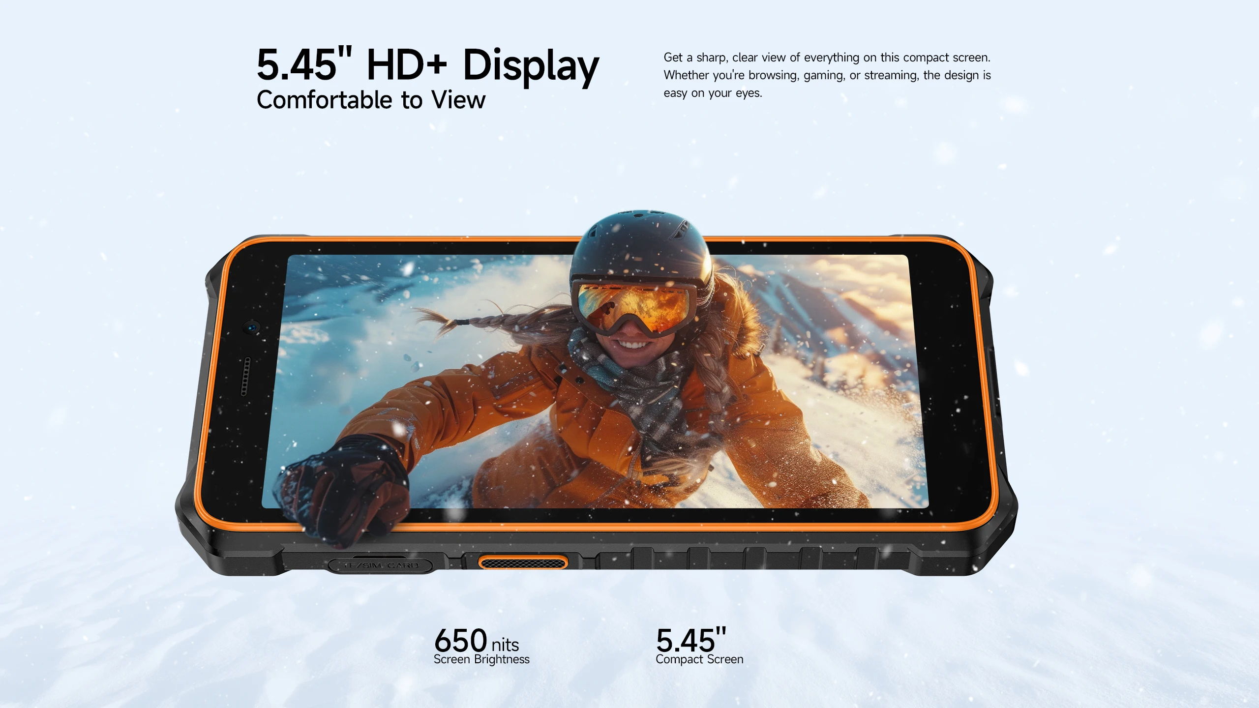 Ulefone RugKing 2 Pro 4G AI Rugged 6GB RAM+128GB ROM Android 15 NFC 5.45 " OTG IP69K&IP68 Mobile Phone 4550mAh Global