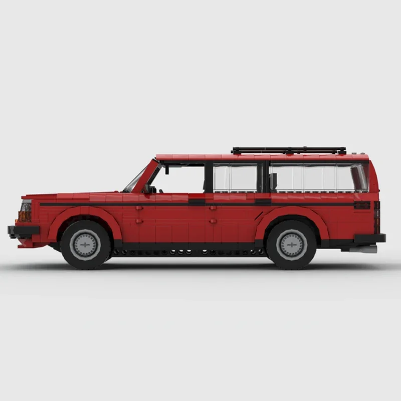 NEW 240 Station Wagon 1721PCS model buiding kit block self-locking bricks birthday Christmas gift