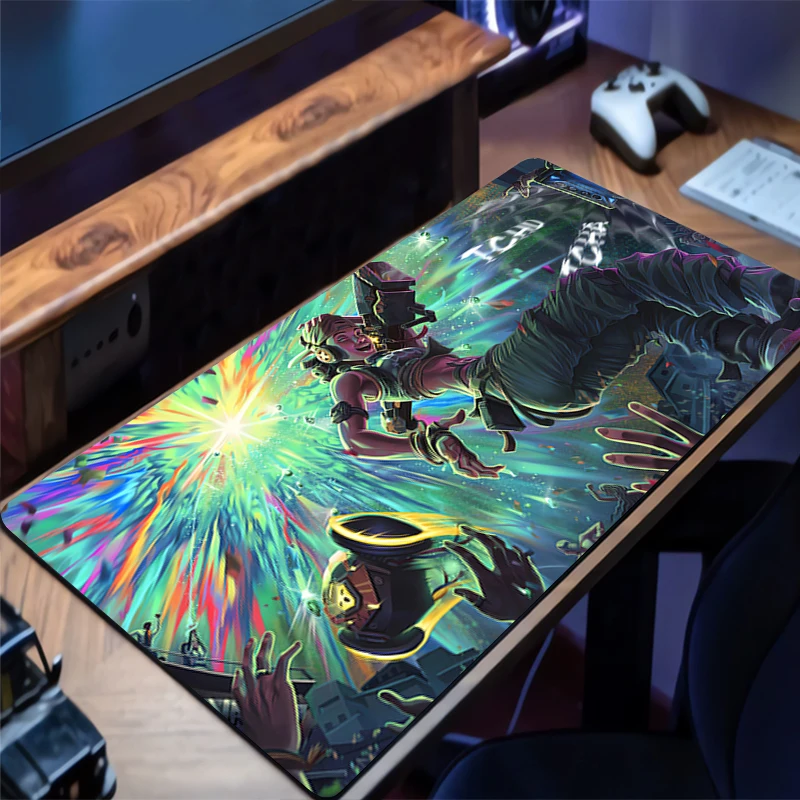 

Mouse Pad Desk Mat Anime Mat Personality-Filled Gaming Mousepad Speed Computer and Office Gamer V-valorant Cabinet Keyboard Pad