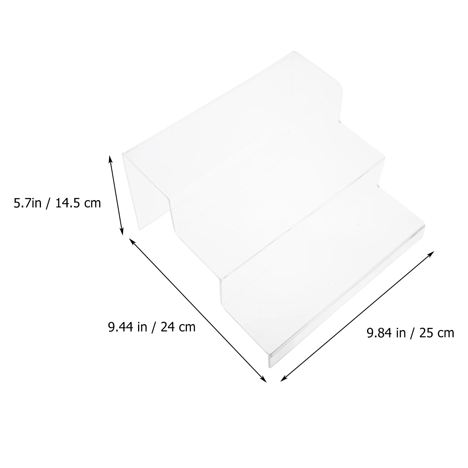 Acrylic Storage Rack Multi Layer Design for Accessories Wallets Glasses Centralized Organization in Home Or Store