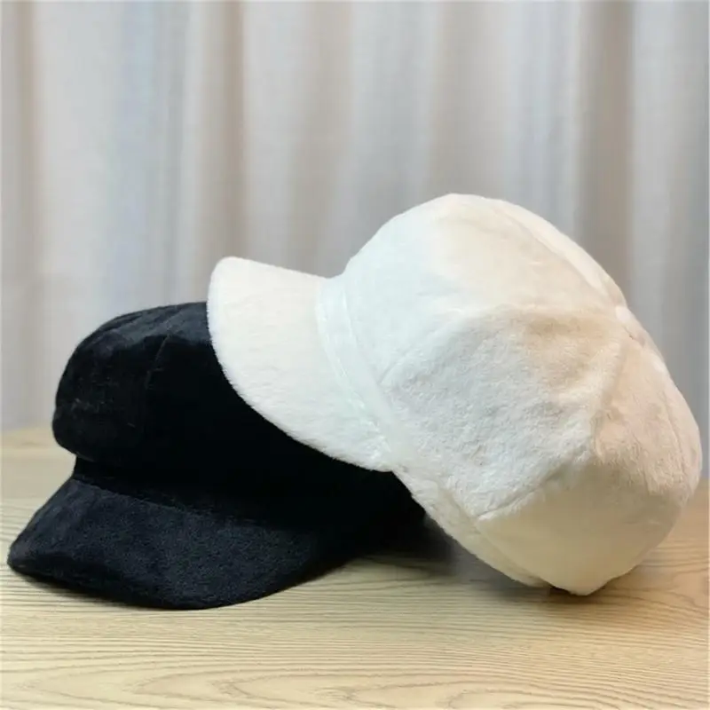 652F FAUXFUR BEERT HAT WINDING WINTIN