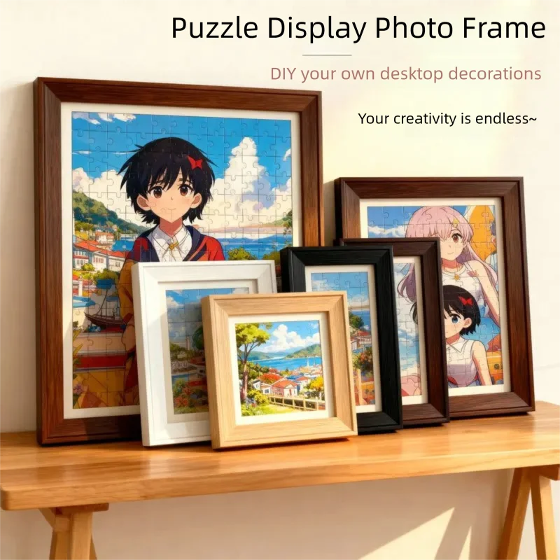 Jigsaw Puzzle Display Frame A4 A3 Picture Frame 30x40cm Wooden Frame Puzzle Frame 20x30 cm Square Photo Frame