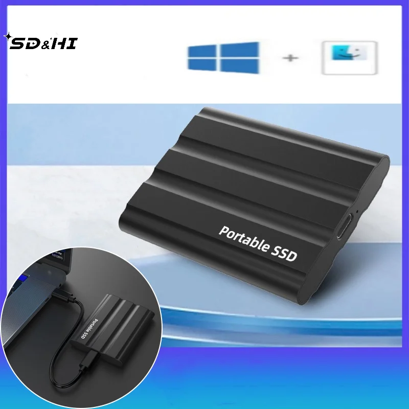 

1TB 2TB 4TB High-speed External Solid State DrivePortable External Hard Drive SsdExternal Hard Disk Ssd Hard Drive For