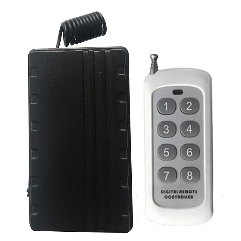 Remote Vibration Reminders 1.5V 8CH Wireless Reminders Alarm System mini Remote Transmitter PCB board 12345678 Vibrating