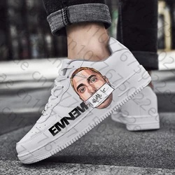 Eminem Shoes Men Women Design Personality Casual Shoes Male Platform Sneakers Boys Kateboarding 3d Graffiti