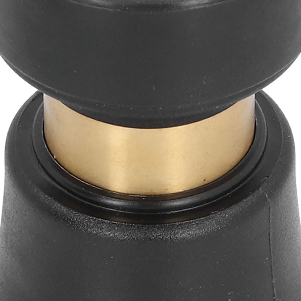 Durable Zinc Alloy Car Wash Nozzle Washer Included 3/4 Female Thread Hose Nozzle Black Garden Watering Nozzle Home Cleaning