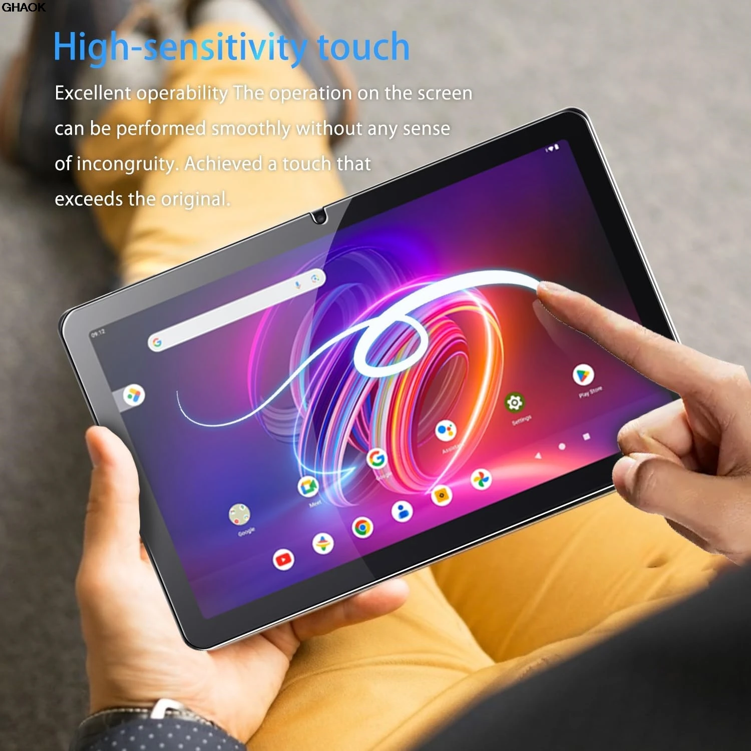 2 حزمة واقي من الزجاج المقسى لشركة أيسر Iconia Tab P11 11 بوصة 2024 واقي للشاشة مقاوم للخدش HD Clear P11-11-8113