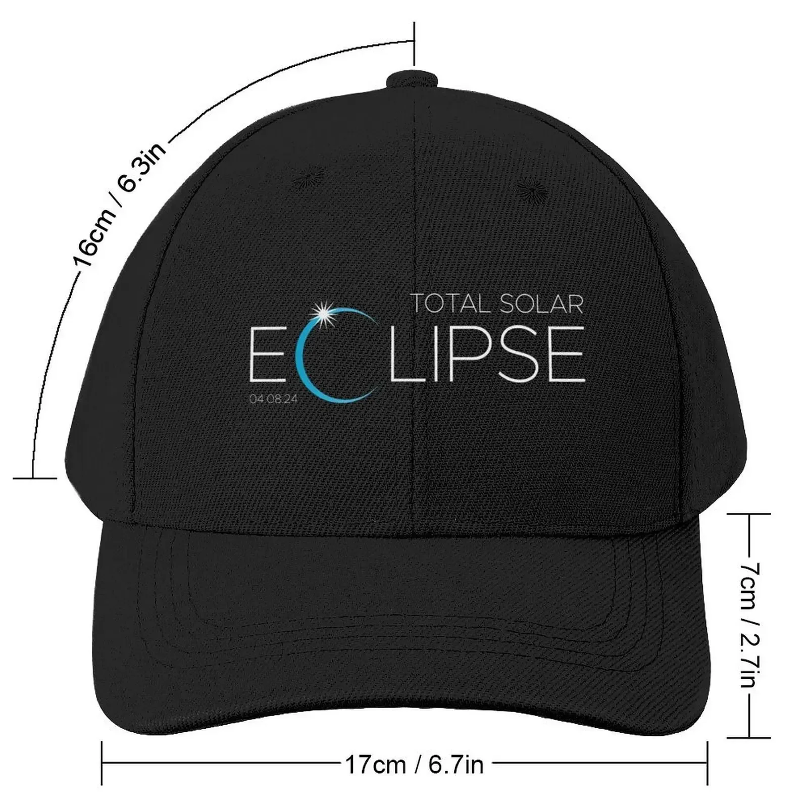 Total Solar Eclipse 2024 Astronomy Lovers Baseball Cap Wild Ball Hat birthday Hip Hop Sun Hats For Women Men's