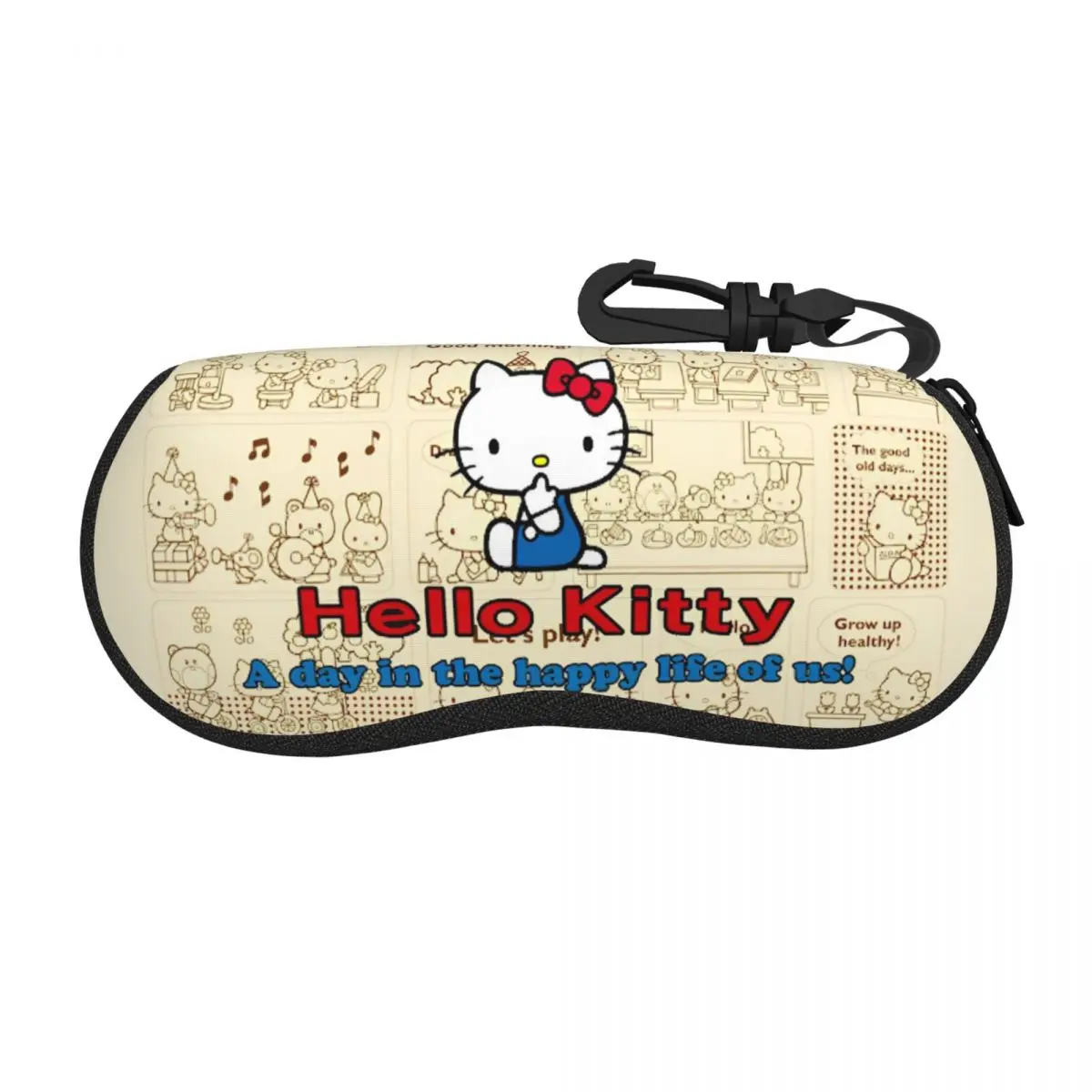 Kitty Cat Hello Kitty Glasses Case Gifts For Girl Boy Sunglasses Storage Box Kawaii Glasses Box