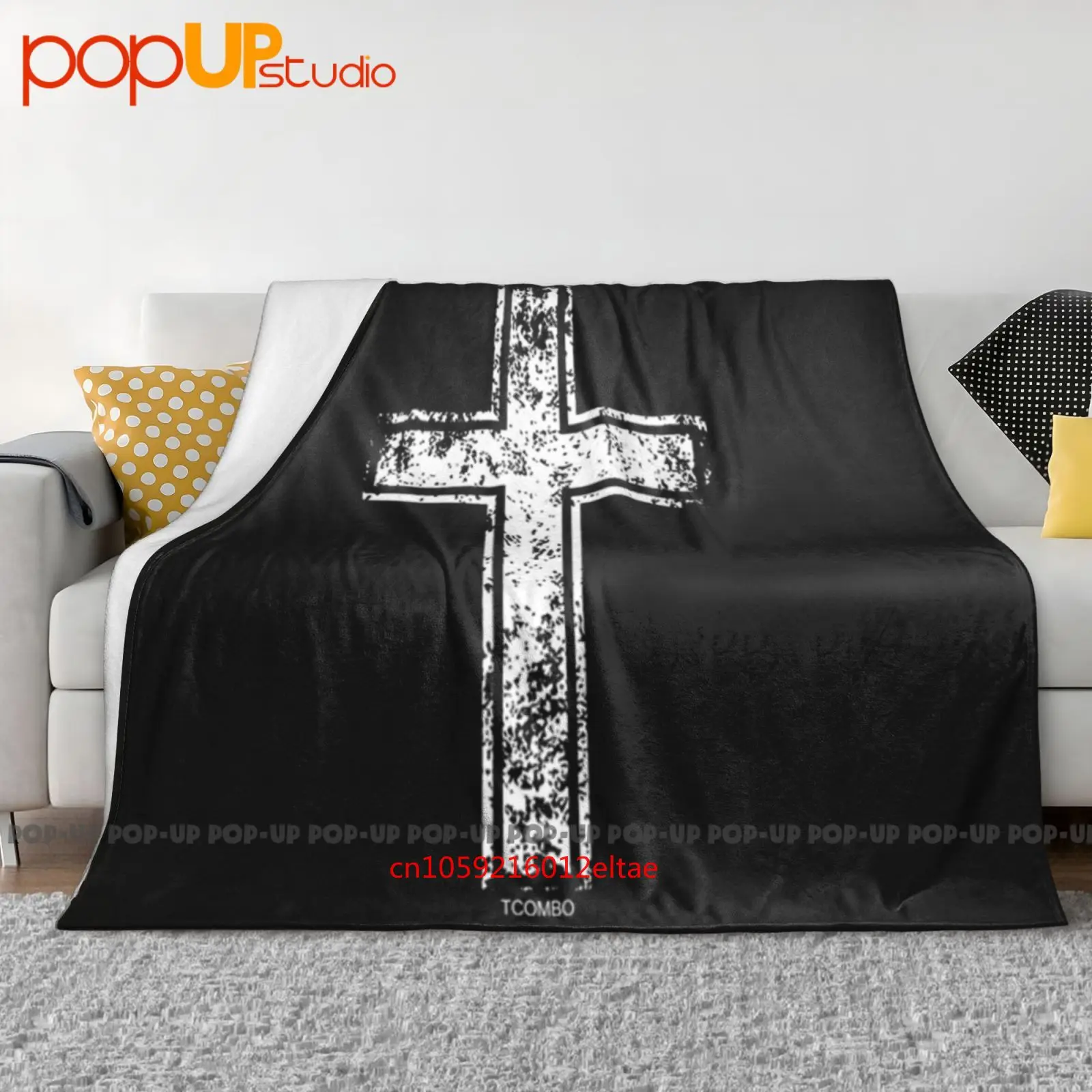 Distressed Cross Religion Christian Catholic Ultra-Soft Blanket Quilt Winter Sofa Cover Bed Covers