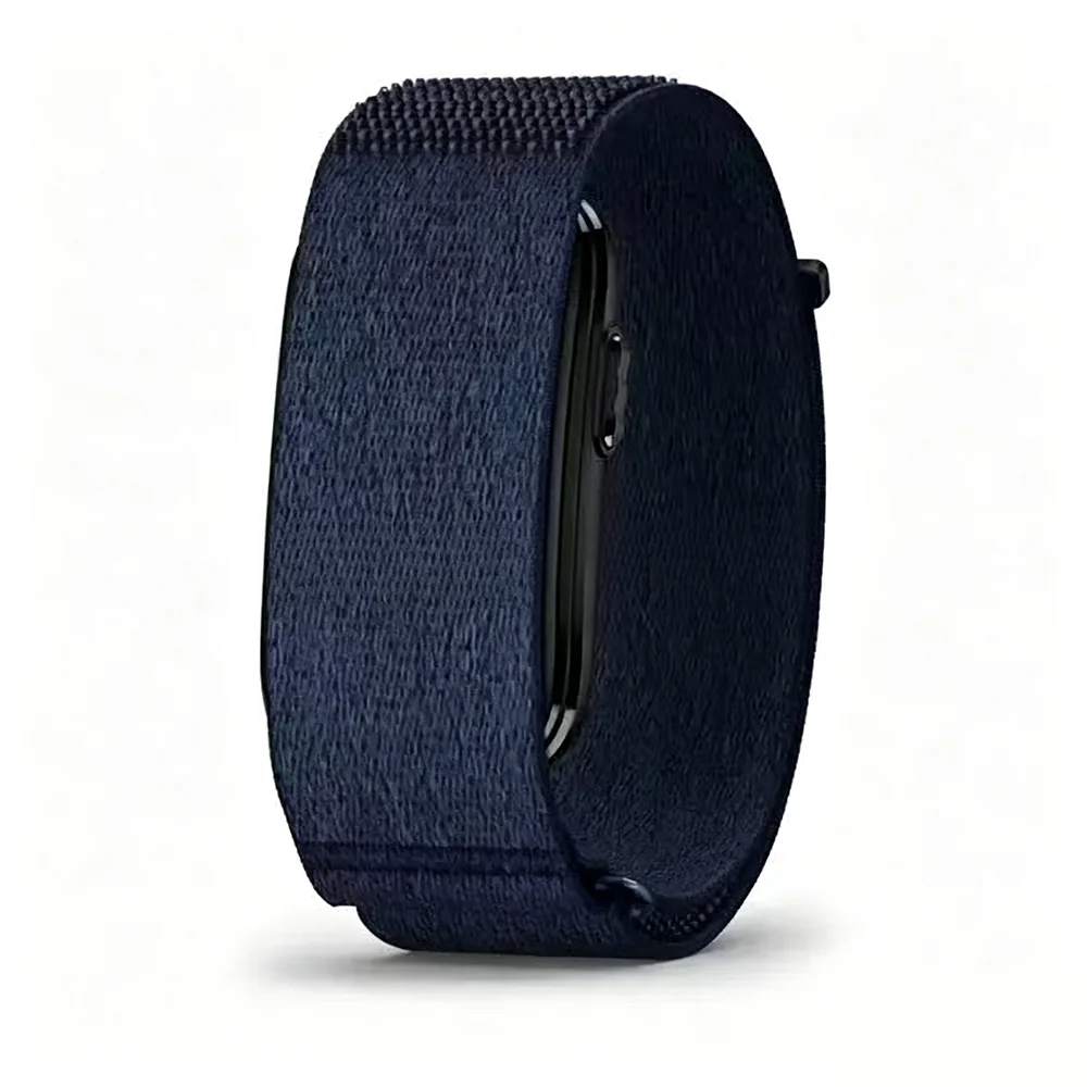Atmungsaktives Nylon-Bizepsband Armband für Garmin CIRQA Smart Band, Verstellbares Sport-Armband für Garmin CIRQA Smart Band – Detail 7