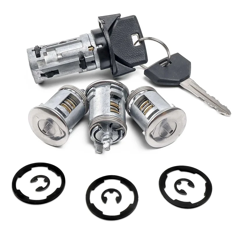 AB61-5161055AA Car Ignition Switch Lock Cylinder With Door Lock And Key For Jeep Wrangler 1991-1996