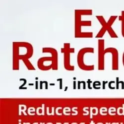 Ratchet Wrench Set With Extension Bar 3/8 1/2 Inch Multifunctional Tool For Tight Spaces High For Torque Repair Black Silver