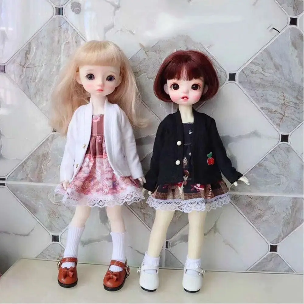 Vêtements élégants pour poupée faite à la main, Mini robes décontractées en dentelle, accessoires de bricolage à la mode pour poupées 1/6 BJD 30cm