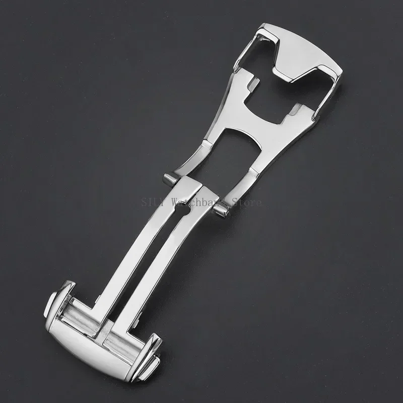 الفولاذ المقاوم للصدأ نشر المشابك لأوميغا للطي ساعة مشبك حزام فراشة زر ل سيماستر Speedmaster 16 مللي متر 18 مللي متر 20 مللي متر #6