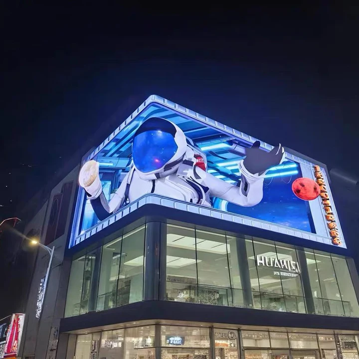 Customized High Brightness Full Color P5 P6 P6.67 P8 Energy-saving Led Screens Outdoor Billboard Advertising Display