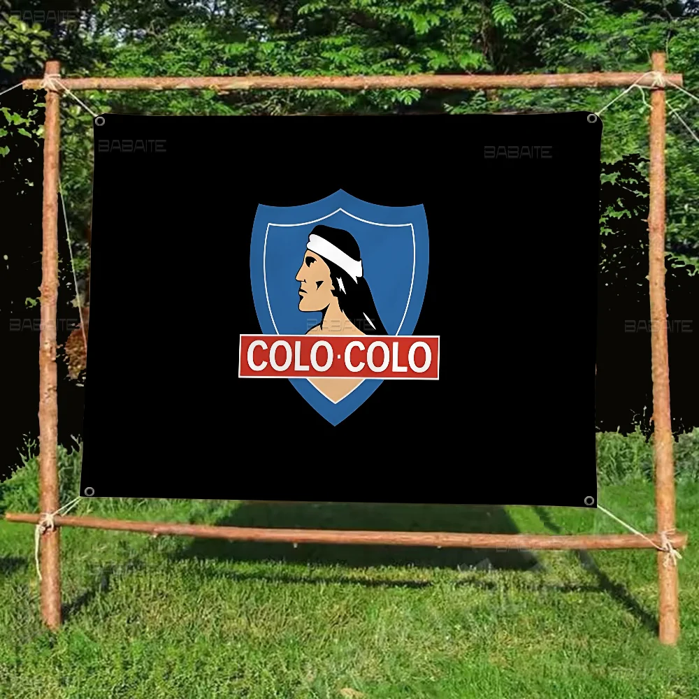 Club Social Y Deportivo Colo Banner Art Printing Japanese Wall Flag Anime Wall Hanging Home Decor