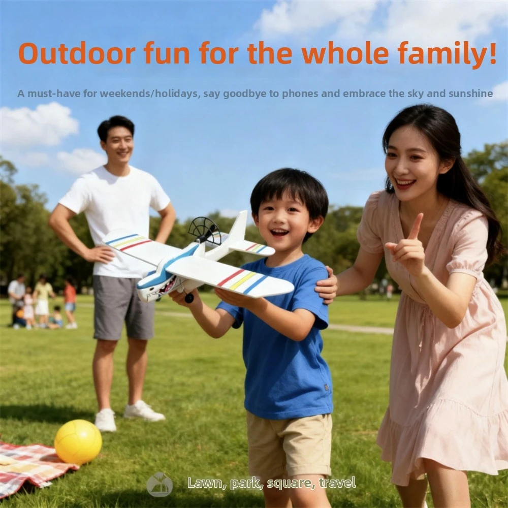 

New Ligthweight Children's Hand Throwing Aircraft Multistyles EVA Electric Foam Aircraft DIY Assemble Airplanes Toys