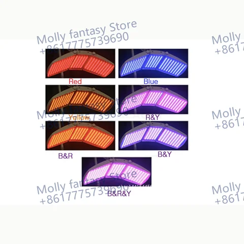 2026Vertical 7-Color PDT Spectrometer for Acne Treatment, Skin Rejuvenation and Spot Fading Red Yellow Purple Blue Orange