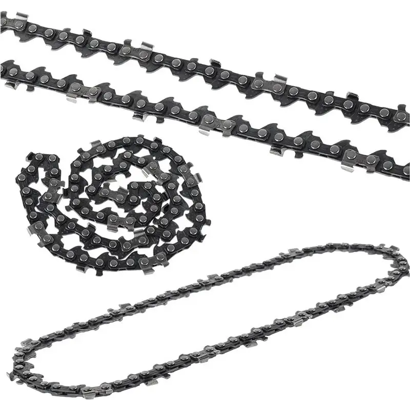 BAAG-10 Pieces 6 Inch Mini Chainsaw Chain With 4 Pcs Replacement Saw Chain Bar For Cordless Electric Portable Mini Chainsaw