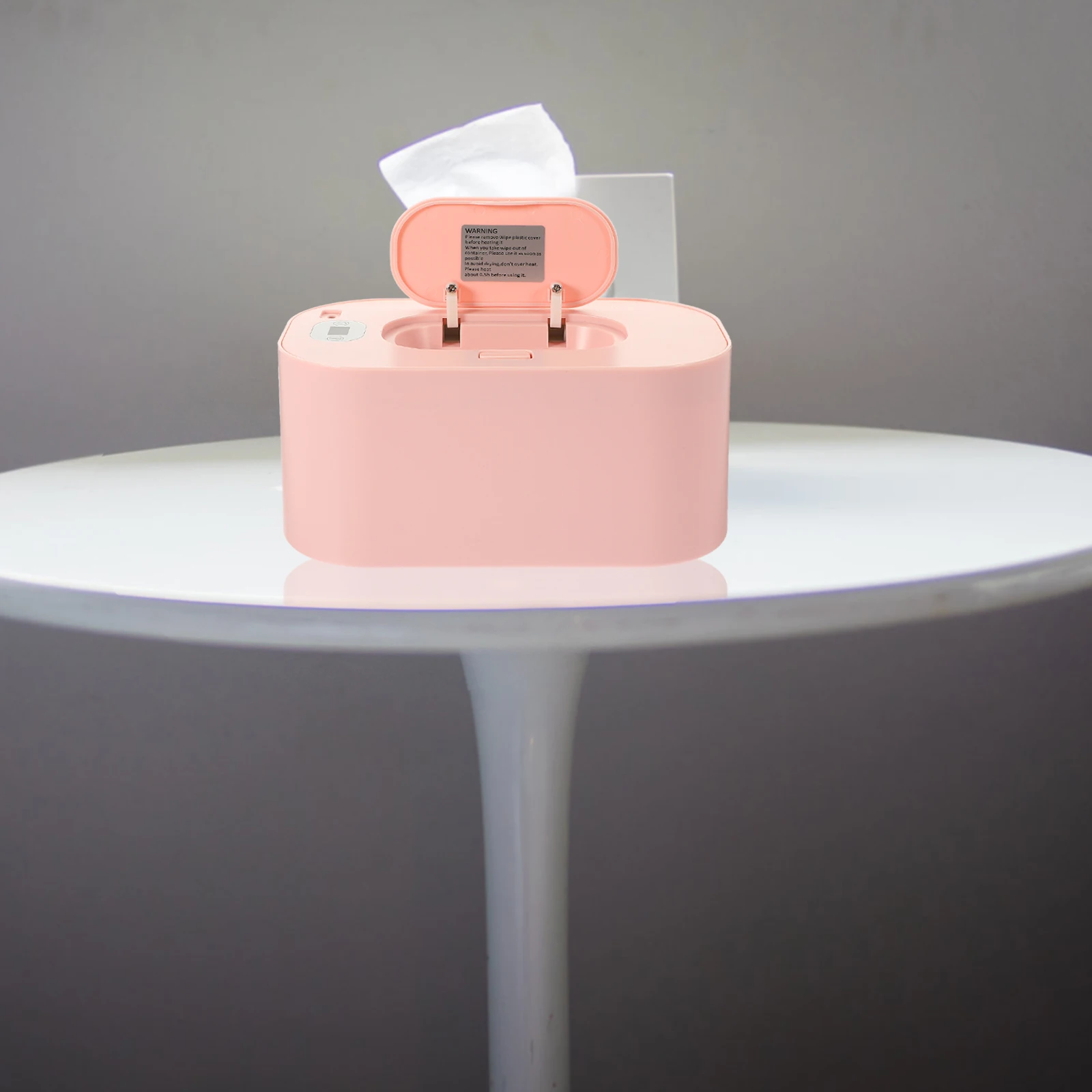 

1 комплект, подогреватель влажных салфеток, портативный USB-нагреватель для детей с постоянной температурой 40, 60 градусов Цельсия, коробка для салфеток