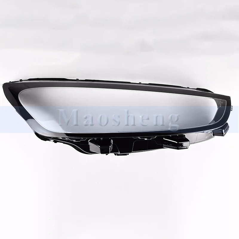 Front Bumper Headlight Cover For Seres AITO M5 2023-2024 Shell Shade Head Lamp Glass Head Light Lens Caps