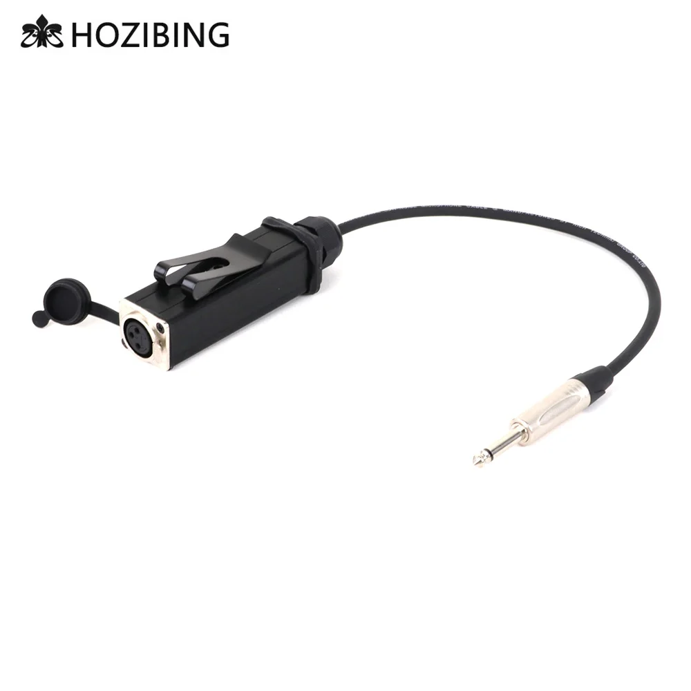 

Female XLR to 1/4 Inch (6.35mm) TS Mono Jack Microphone Cable, Unbalanced 3 Pin to Quarter inch TS Plug Mic Cord