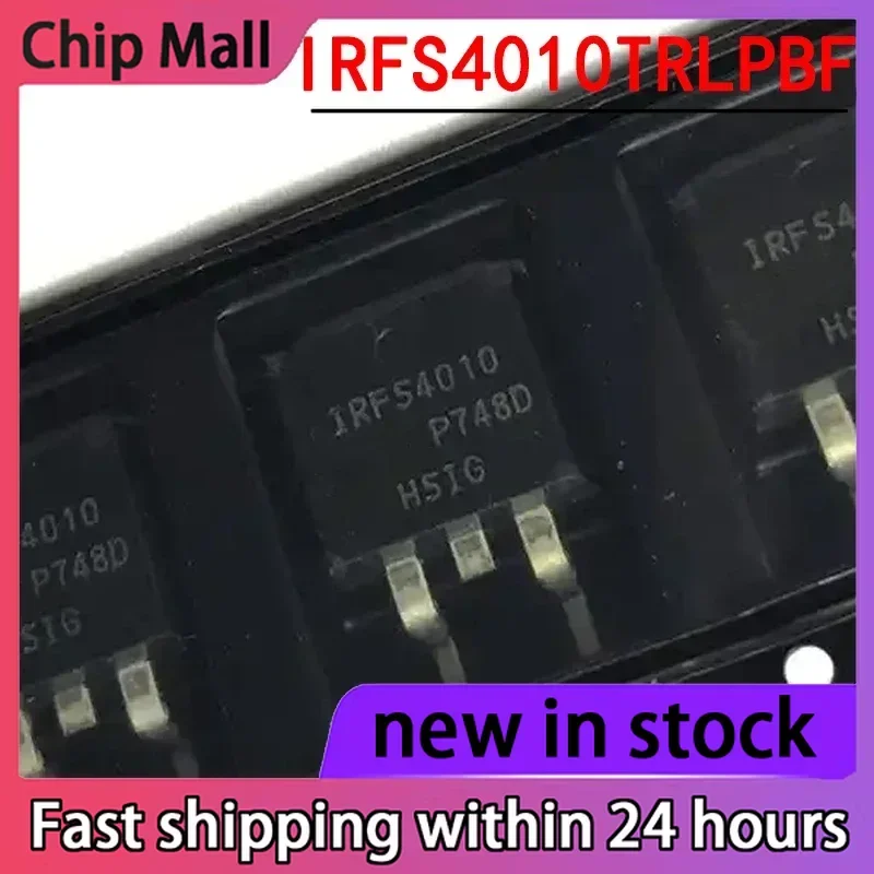 1PCS Brand New IRFS4010TRLPBF Screen Printed IRFS4010 Package TO-263 N Channel 100V 180A