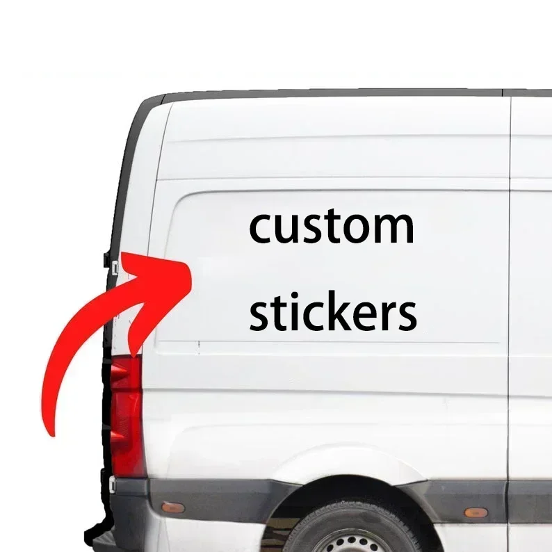 

Large Custom Business Vinyl Decal Sticker for Van Truck Car Vehicle Graphic Wall-Stickers, Advertising-Stickers, Poster-Stickers