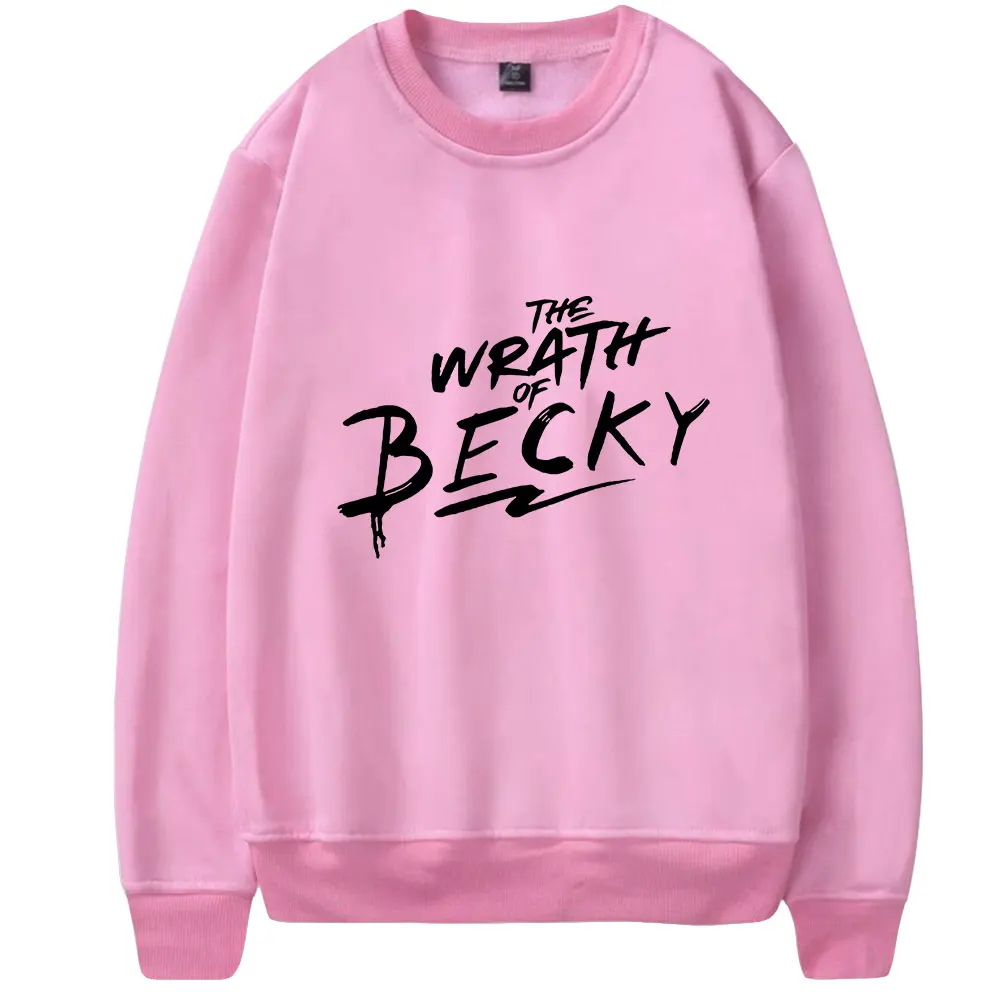 

THE WRATH OF BECKY round neck sweatshirt Printed graphic capless sweatshirts long Sleeve unisex casual sweatshirt pullovers