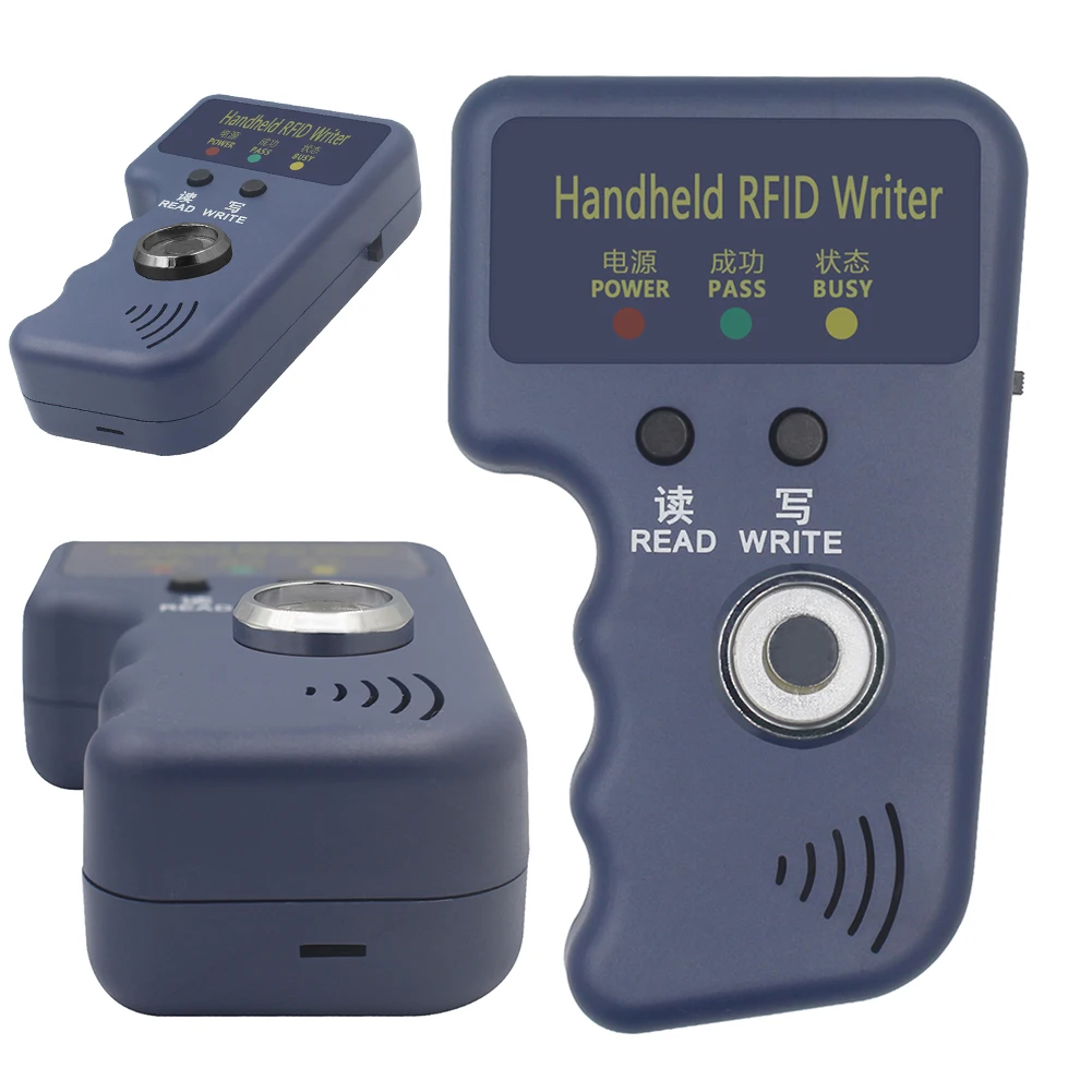 RW1990 TM Copier RFID Duplicator Reader Writer TM1990 DS-1990A I-Button Handheld 125KHz T5577 EM4305 EM4100 Keys Tag Card Copier