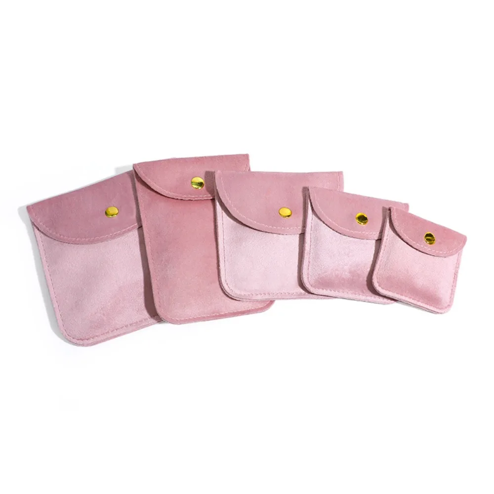 

5Pcs Velvet Jewelry Packing Bag Bracelet Earrings Large Capacity Jewelry Storage Case Rings Necklace Organizer Jewelry Holder