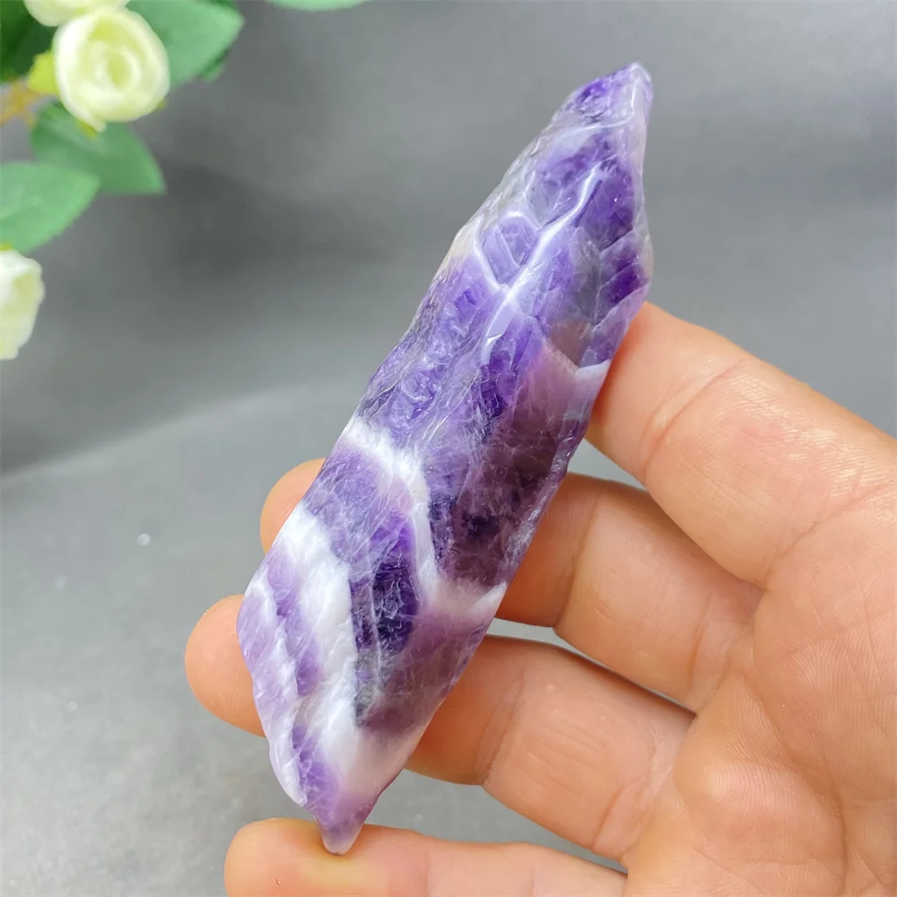 

Natural Dream Purple Crystal Garden Rough Healing Mineral for Aquarium Home Decor & Craft Accessories
