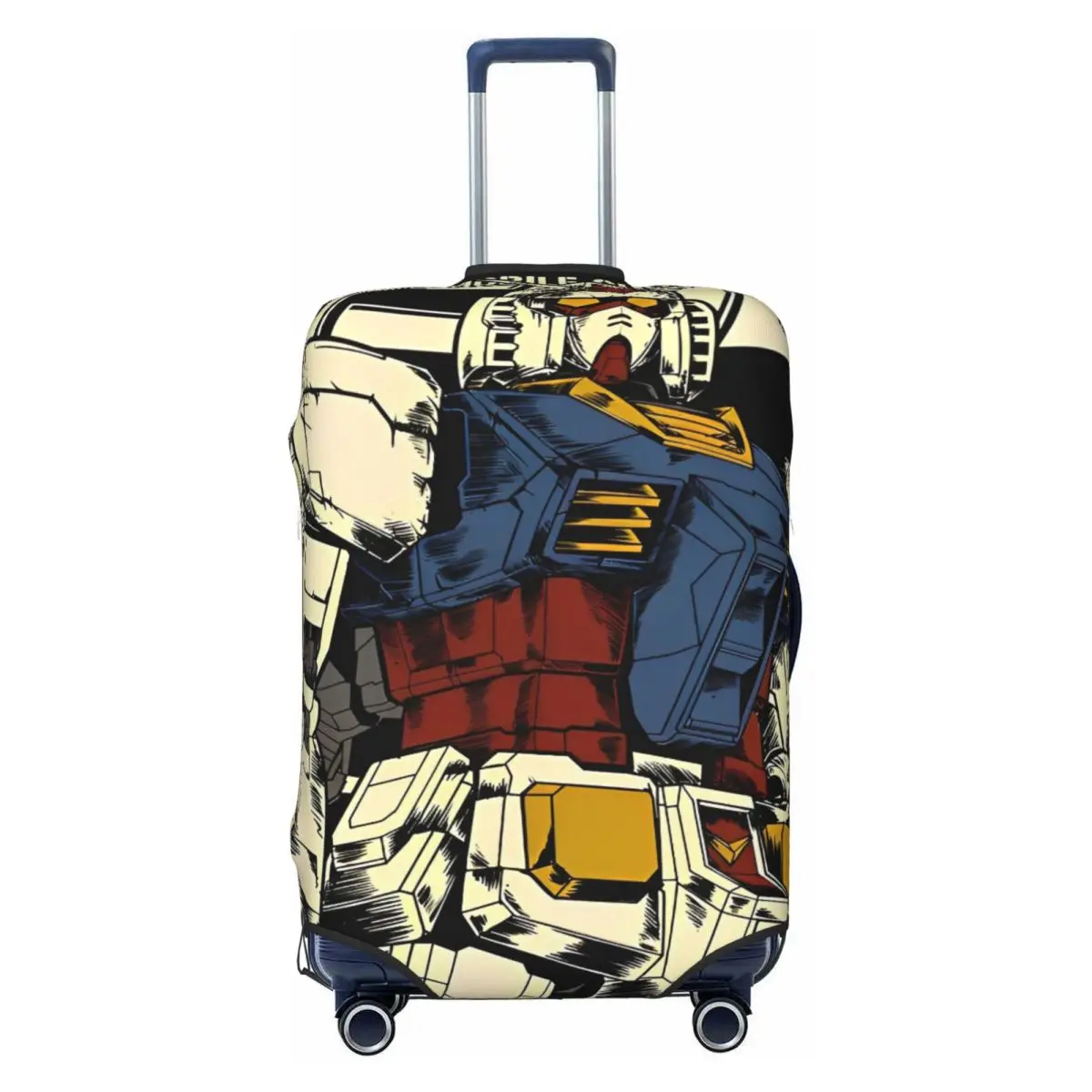 Gundam Suitcase Cover Cartoon Business Protection Holiday Useful Luggage Supplies