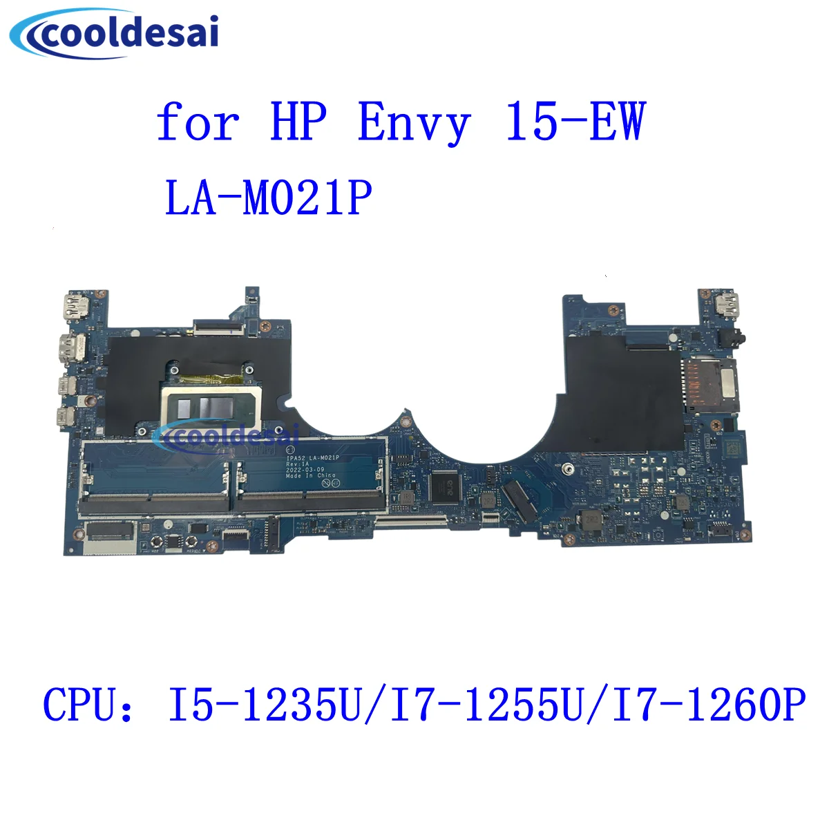 

for HP Envy X360 15-EW0013DX 15-EW 15T-EW Laptop Motherboard LA-M141P/LA-M021P i5/i7 CPU N09661-601 N09661-001 100% Working