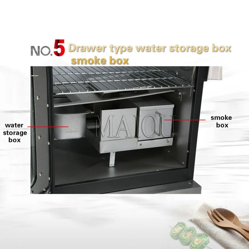 Smoked Stove Smart Electric Oven Commercial Bacon Box Temperature Control Barbecue Box