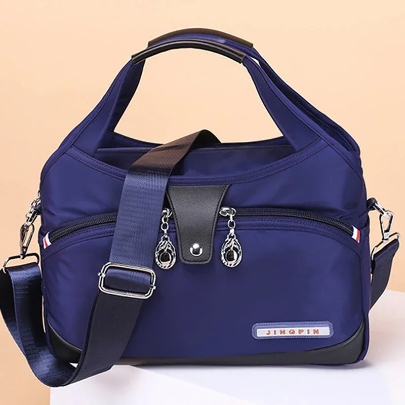 2024 New Fashion Oxford Cloth Large Capacity Shoulder Bag Ladies Casual Light Outdoor Travel Handbag